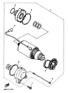 FZR1000 Стартер
