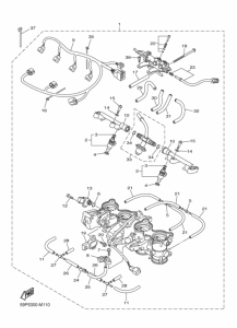 FZ8-S Впускная система 2