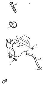 YM50 Бак масляный