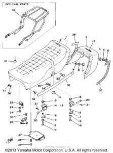 XS400D Сиденье