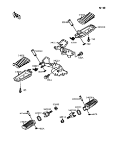 EL250 Подножки