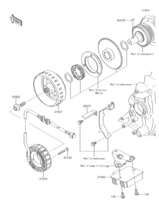 BJ250LGFA ゼネレータ