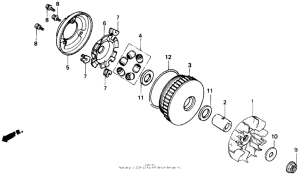 CH150D Вариатор