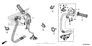 ST1300P (ABS) Switch + cable