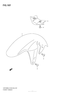 VZR1800 Front Fender (Vzr1800 L2 E28)