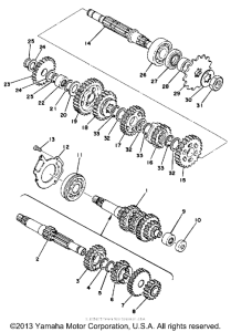 DT125C Трансмиссия