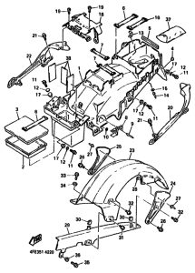 GTS1000A Задний бампер