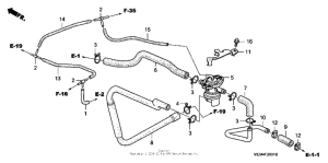 VTX1300C Air injection control valve ('04-'07,ac)