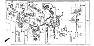 XR600R Carburetor assy