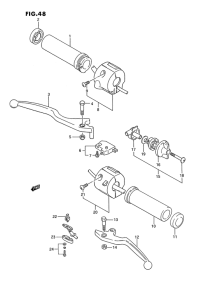 VS1400 Рулевой переключатель