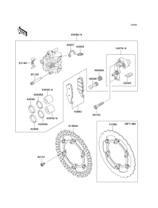  Передний тормоз