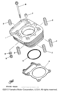 TT350S Цилиндры