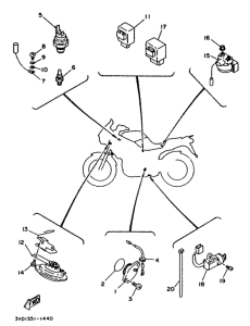 TDM850 Электрика 2