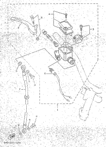 YN50R Главный тормозной цилиндр