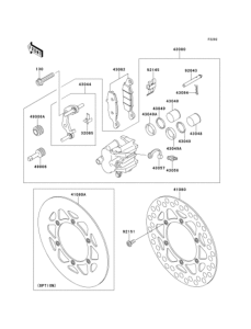  Передний тормоз