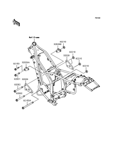  Крепление двигателя