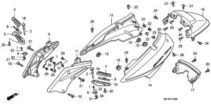 FJS600 Крышка корпуса