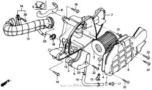 CH150 Air cleaner 87
