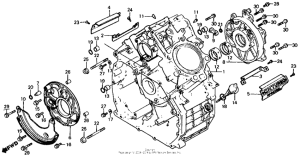 CX650 Блок цилиндров