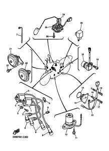XJR1300 Equipo electrico