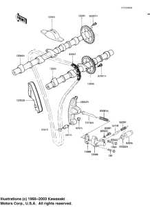 KZ750 Camshafts / chain / tensioner