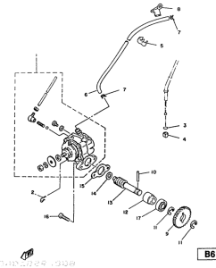 DT125 Масляный насос