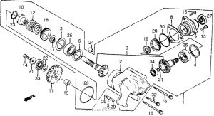 VT500C Дифференциал