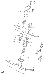 VS800 Траверса нижняя