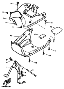 EW50 Support & repose pied