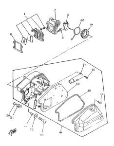 CW50RS Впускная система
