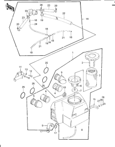 KZ1000 Воздухоочиститель
