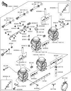 ZX400 Carburetor(1 / 2)
