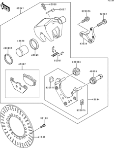  Задний тормоз