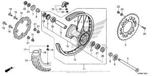  Переднее колесо