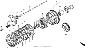 VT800 Сцепление
