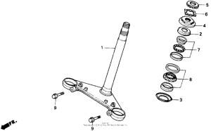 NT650 Траверса нижняя