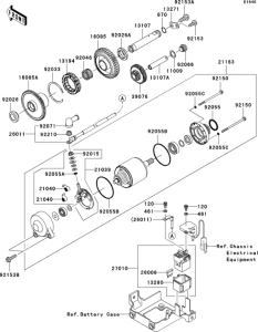 ZX1400 Стартер