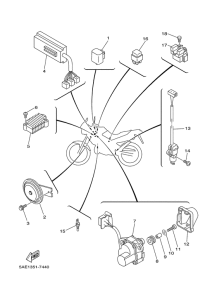 TDR125 Электрика 2