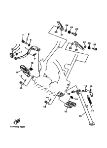 DT230 ｽﾀﾝﾄﾞ. ﾌｰﾄﾚｽﾄ