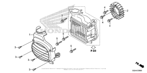 NPS50 Cooling Fan + Radiator Cover
