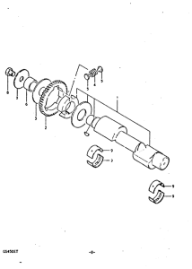 GS450 Балансирный вал