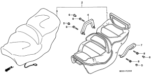 GL1500SE Пружина