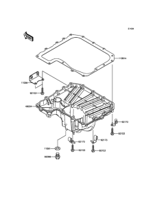 ZR800 Маслянный поддон