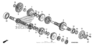 CMX250C Трансмиссия