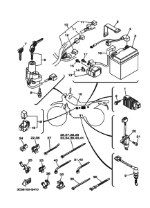 XT250 XT250Z Equipo electrico