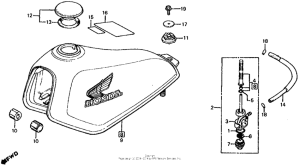 XL100S Fuel tank 82-85