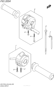 GSX-S750 Рулевые переключатели