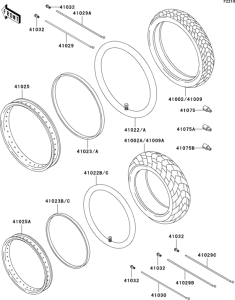 KL650 Покрышки