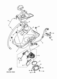 GPD150-A フユエルタンク