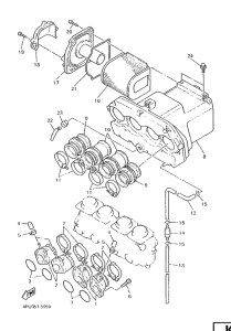 XJR1200 Впускная система